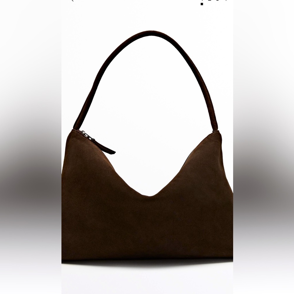 Massimo dutti suede bag.